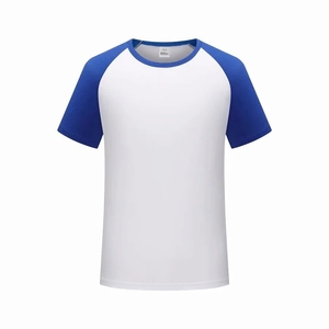 Camiseta de Poliéster Sublimable con Mangas Raglán y Logotipo Personalizado <span class=keywords><strong>para</strong></span> Parejas, Hombre y Mujer - Product Image 2