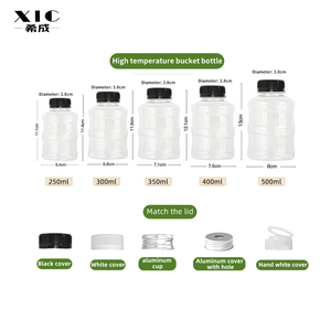 Food Grade Customization 200ml 300ml 400ml <strong>500ml</strong> Empty Transparent <strong>Plastic</strong> Drinking <strong>Bottles</strong> Juice Beverage Packaging <strong>Bottles</strong> - Product Image 4