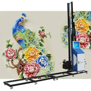 3D Vertikales Wandbild UV-Wand-Tinten strahl drucker für Wandbild Indoor Outdoor Direkt an Wand Drucker Druckmaschine 3D Preis