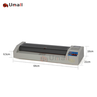 Machine à plastifier à chaud et à froid Youmao YT-460A pour plaques de fer, formats A2, A3, A4