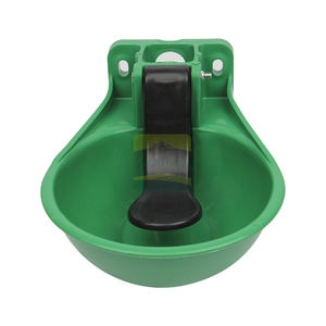 Abreuvoir automatique en plastique ABS épaissi vert pour bétail, installation facile pour ferme laitière et élevage - Product Image 1