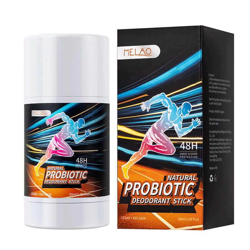 50g NATURAL PROBIOTIC DEODORANT STICK (CEDAR + RED SAGE)