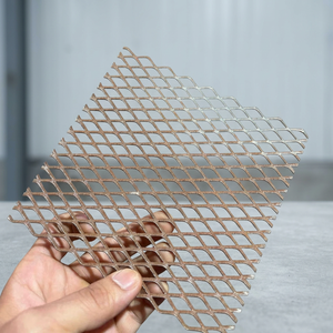 IRAJ ENGINEERS Industrial Grade Aluminum Cold Rolled MS Expanded Metal Mesh for Safety Guard Panels Refrigeration System Grille - Product Image 1
