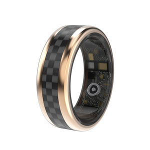 แหวนคาร์บอนไฟเบอร์อัจฉริยะ ตรวจวัดการนอนหลับ อัตราการเต้นของหัวใจ ระดับออกซิเจนในเลือด ติดตามการออกกำลังกาย ตรวจสุขภาพ สวมใส่ได้ - Product Image 3