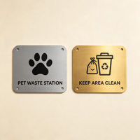 Plaque personnalisée en métal pour animaux de compagnie, jouets pour chiens, étiquette de rayonnage pour animalerie