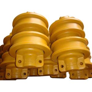 بلدوزر رافعة الزاحف بكرة جنزير d3c حفارة قطع غيار البلدوزر المطاط بكرة جنزير d4 d4d d4h d6 d7g d8 d8r d85 pc200 5 - Product Image 2