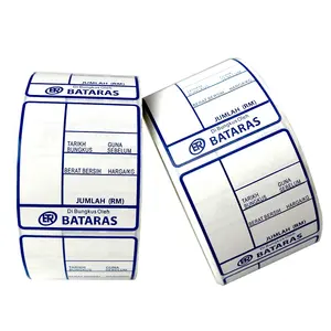 Self adhesive Synthetic paper labels stickers can not be torn