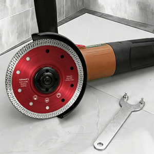 Disco de Corte de Diamante HERZO de 125 mm, 1.4 mm de Grosor, Recubrimiento UV, Prensado en Caliente, Hoja de Sierra de 22.23 mm para Amoladora Angular - Product Image 4