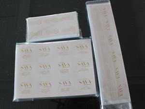 Vinyle découpé papier café personnalisé imprimé autocollant pour tasses en céramique marque privée cosmétiques végétaliens - Product Image 3