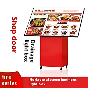 Tablero de menú de restaurante con marco de presión delgado de publicidad personalizada, caja de luz Led, tablero de menú con retroiluminación Led, restaurante, Cafetería, Tiendas - Product Image 3