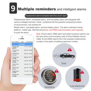 Localisateur de GPS pour petit scooter électrique Mini 4G Traqueur de voiture pour vélo Suivi de véhicule Traqueur Gps Moto Alimentation noire Batterie Temps <span class=keywords><strong>Sim</strong></span> - Product Image 3