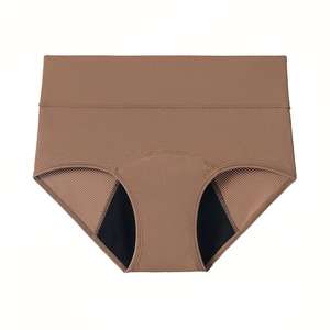 กางเกงในแบบเอวต่ำ 13 <span class=keywords><strong>สี</strong></span> สำหรับผู้หญิง ไซส์ XS-2XL ซึมซับได้ 3 ชั้น ผ้าไนลอนตาข่าย ระบายอากาศ ป้องกันการรั่วซึม สำหรับช่วงมี<span class=keywords><strong>ประจำเดือน</strong></span> - Product Image 1