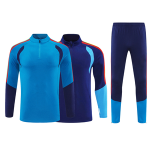 ชุดฝึกซ้อมเจอร์ซีย์ฤดูใบไม้ร่วงฤดูหนาว 26/27 สเปน ชุดฝึกซ้อมแบบซิปครึ่งตัว แขนยาว ชุดฟุตบอล - Product Image 1