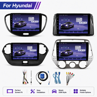 Marco para Radio de Auto Hyundai, Unidad Principal Android de Doble DIN, Estéreo Bluetooth, CarPlay, Sistema de Navegación GPS