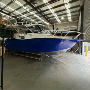 Yacht sportif en aluminium <span class=keywords><strong>Gospel</strong></span> 7,5 m (25 pieds) avec cabine de luxe, bateau de pêche avec moteur hors-bord - Product Image 1