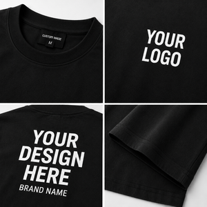 Camisetas Personalizadas con Logotipo, 100% Algodón, 240 g/m², Camiseta Blanca Extra Grande, Impresión por Serigrafía, Bordado, Fabricante OEM ODM - Product Image 3