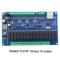 Dispositivo de Control de Adquisición de Datos de Red de Relés Electromagnéticos Industriales de 16 Canales, Montaje en Riel DIN, Módulo Ethernet RS485
