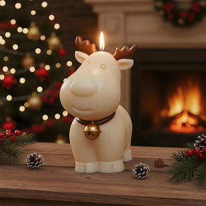 แม่พิมพ์ซิลิโคนสำหรับทำเทียนหอมรูปกวางเรนเดียร์คริสต์มาส DIY - Product Image 2