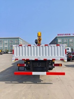 Grue montée sur camion SHACMAN 6x4 avec flèche télescopique de 12T