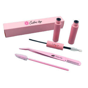 Kit de Pestañas Veganas Líquidas al por Mayor con Pegamento, Sellador, Pinzas y Cepillo <span class=keywords><strong>para</strong></span> Pestañas, Marca Privada, Pestañas Individuales - Product Image 1