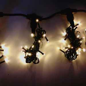 ไฟ LED ผ้าม่านน้ําตก 3*3 เมตร 300 ไฟวันคริสต์มาสเต็มไปด้วยดาวตกแต่งหน้าต่างผู้ผลิตสตริงไฟ - Product Image 4