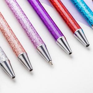 Click <b>Gold</b> Powder Wholesale Foreskin Pu Flashing Chalk Can Print Logo Creative Multi-Color Metal Ballpoint <b>Pen</b> - Product Image 3