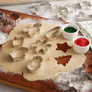 Ensemble de <span class=keywords><strong>emporte</strong></span>-pièces en métal en acier inoxydable bricolage outils de cuisson Dessert-coeur étoile ronde fleur Noël Cookie Biscuit Cutter - Product Image 2