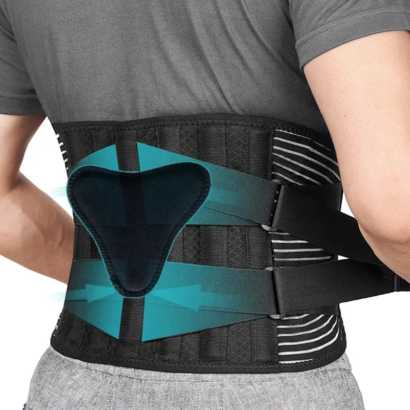 YOUJIE OEM Adjustable Spinal Decompression Lower Waist Compression Brace High Quality Low Price Lumbar Back Support Belt