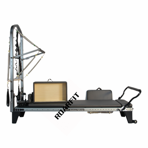 ROARFIT, soporte principal de acero y aluminio, Media Torre, reformador de Pilates, equipo de Fitness ajustable para estudio de Pilates, <span class=keywords><strong>Yoga</strong></span> y uso en el gimnasio - Product Image 3