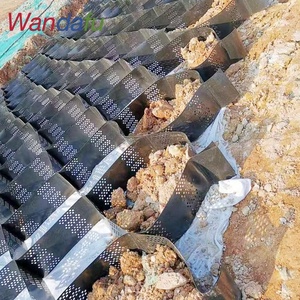 รังผึ้ง <span class=keywords><strong>HDPE</strong></span> <span class=keywords><strong>geocell</strong></span> กรวดโคลง-งานหนักความหนาแน่นสูงโพลีเอทิลีนความหนาแน่นสูงรับประกัน5ปีสำหรับระบบป้องกันการสั่นไหวของกรวด - Product Image 6