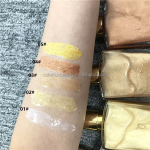 <span class=keywords><strong>Crema</strong></span> cosmética de aceite de brillo corporal de Etiqueta Privada, <span class=keywords><strong>bronceador</strong></span> y resaltador líquido con maquillaje brillante para una piel brillante - Product Image 6