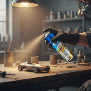 สีทองเมทัลลิก 7CF สีอะคริลิคแบบสเปรย์ ให้เอฟเฟกต์สีทอง - Product Image 2