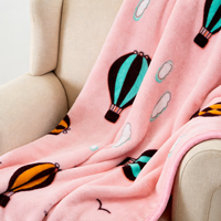 Plaid en polyester côtelé de luxe, de haute qualité, doux, chaud et confortable, en polaire, pour toutes les saisons, OEM&ODM