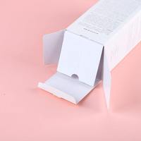 Boîte en carton rigide écologique avec logo personnalisé imprimé, petite boîte en carton, emballage pour parfum, rouge à lèvres, boîtes cosmétiques en papier