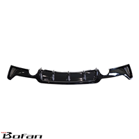 Perfect Fit M-Performance Style voiture pare-chocs arrière diffuseur lèvre simple sortie double trou pour BMW F32/F36 M-Tech