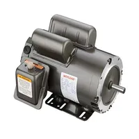 Moteur électrique monophasé 2HP 230V 60Hz NEMA 56C IE3 à couple élevé pour compresseurs industriels