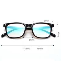 Nouvelles lunettes professionnelles de correction de la faiblesse aveugle vert rouge TR90 avec charnière en métal lunettes de haute qualité