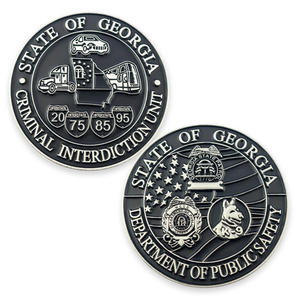 <span class=keywords><strong>Monedas</strong></span> Metálicas Personalizadas con Tema Patriótico, Aleación <span class=keywords><strong>de</strong></span> Zinc Plateada, Acabado Arenado, Grabado Láser, Diseño <span class=keywords><strong>de</strong></span> 10 <span class=keywords><strong>Euros</strong></span>, Forma y Tamaño Personalizados - Product Image 5