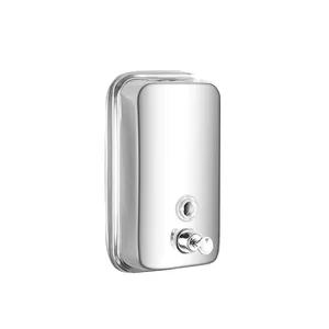 Fashion Design Bathroom Accessories 500ml/800ml/1000ml Stainless Steel Soap Dispenser For Hotel