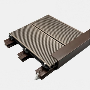 Planches de terrasse en composite bois-plastique résistantes aux intempéries, imperméables et durables pour l'extérieur - Product Image 1