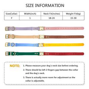Kerah anjing plastik tahan air berlapis TPU tahan kotoran anti bau kerah hewan peliharaan warna Natal mudah dibersihkan - Product Image 2