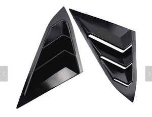 Anma nhựa Rèm trên cửa sổ phía sau tam giác cửa sổ bảo vệ bao gồm 2 cái cửa sổ phía sau louver màn trập Bìa - Product Image 2