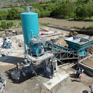 Planta de Concreto Móvil con Sistema de Dosificación de Agregados para la Construcción de Carreteras, Puentes y Proyectos de Construcción - Product Image 3