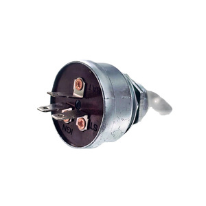 33-377 สวิตช์จุดระเบิดสำหรับรถแทรกเตอร์ เครื่องตัดหญ้า เครื่องจักรกลการเกษตร อุปกรณ์สตาร์ทแบบใช้กุญแจสีเงิน - Product Image 5