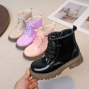 <span class=keywords><strong>รอง</strong></span>เท้าบูทสั้นแฟชั่นสำหรับนักเรียนหญิง รุ่นใหม่ สไตล์เจเค  <span class=keywords><strong>รอง</strong></span>เท้าหนังเด็ก  หัวเข็มขัดโลหะ  แบบเจ้าหญิง - Product Image 2