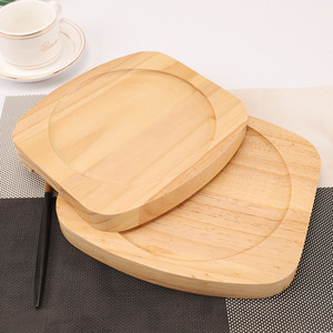Plateaux de service en bois de forme irrégulière, en bois massif, isolés pour casseroles, usage restaurant - Product Image 4
