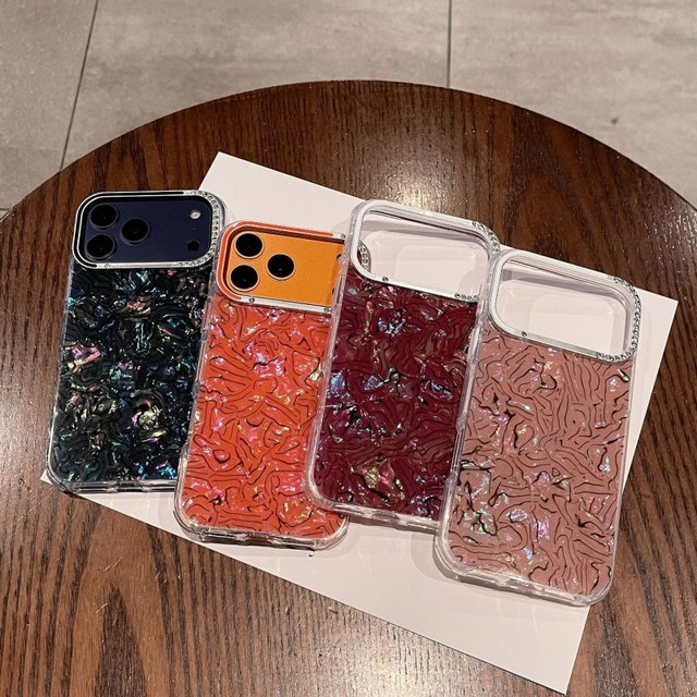 Fashion Diamond Camera Frame Marble IMD Phone case for iPhone 17Air 16plus 15 14 13 Pro Max Shell Pattern Design Back Cover