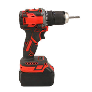 Perforadora eléctrica inalámbrica recargable 21V batería de litio de impacto con velocidad ajustable - Product Image 2