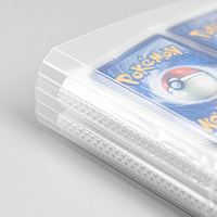 Protège-cartes transparent en PP avec classeur à 9 pochettes pour cartes de jeu, album de collection pour collectionneurs