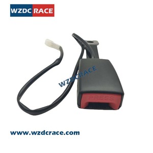 Hebilla de Cinturón de Seguridad para Auto WZDC RACE de 180 mm Universal con Cable de Advertencia e Indicador de Alarma - Product Image 4